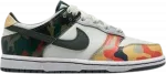 Кроссовки Nike Dunk Low SE PS 'Sail Multi-Camo', многоцветный - фото