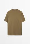 Футболка Massimo Dutti SHORT SLEEVE, Olive - фото 4