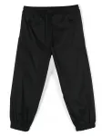 Спортивные брюки с вышитым логотипом MSGM Kids, черный - фото 2