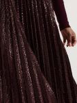 Алайна юбка с пайетками Phase Eight, Burgundy - фото 7