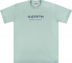 Футболка Supreme Shop Tee 'Light Teal', бирюзовый - фото