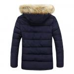 Пуховик Foursteed Men's, темно-синий - фото 3