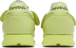Кроссовки eames office x classic leather 'eames elephant - cool aloe' Reebok, желтый - фото 7