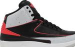 Кроссовки Air Jordan 2 Retro Infrared 23, черный - фото 2