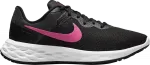 Кроссовки Nike Wmns Revolution 6 Next Nature 'Black Hyper Pink', черный - фото