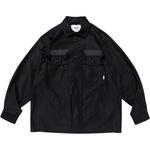 Рубашка Cbw 01 Cotton Overshirt WTAPS, черный - фото