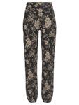 Тканевые брюки Buffalo, цвет schwarz mit blumen - фото