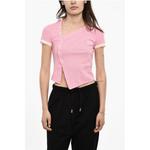 Укороченное асимметричное поло Dsquared2, Multicolor - фото