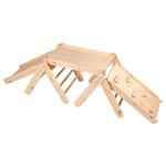 Meowbaby Детская лестница с горкой и стенками - фото 3