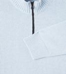 Свитер Compass с полумолнией Stone Island Junior, светло-синий - фото 2