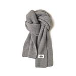 Jeep Голубой вязаный шарф унисекс, Klein Blue - фото 4