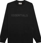 Лонгслив Fear of God Essentials Long-Sleeve Tee 'Strech Limo', черный - фото 2