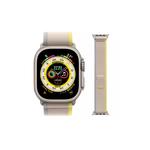 IBOANN Часы Strap Apple Compatibility Nylon Material, The trail loops black with gray - фото 5