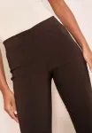 Облегающие эластичные брюки-клеш Friends Like These, Brown - фото 4