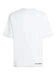 Футболка с контрастной строчкой KARL LAGERFELD, белый - фото 5
