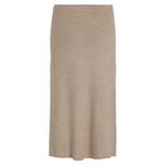 Юбка Vila Comfy Long, бежевый - фото 2