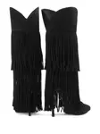 Сапоги Andy с бахромой, каблук 120 мм Le Silla, черный - фото 3