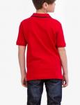 Футболка поло U.S. Polo Assn. Boys Solid Interlock, красный - фото 4