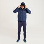 Куртка футбольная короткая женская/мужская темно-синяя KIPSTA, темно-синий - фото 4