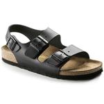 Сандалии Birkenstock Milano Natural Leather, черный - фото 6