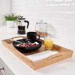 Поднос Ikea Fruktskal 50х30 см, бежевый - фото 6