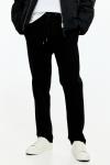 Брюки-джоггеры H&M Regular Fit Tailored, черный - фото 5