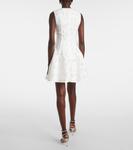 Жаккардовое мини-платье Sylvia Simkhai, белый - фото 3