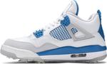 Бутсы Air Jordan 4 Golf Military Blue, синий - фото 3