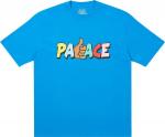 Футболка Palace Shitfaced Shaka T-Shirt 'Blue', синий - фото