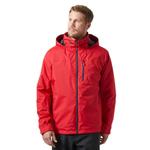Куртка Helly Hansen Crew Hooded Midlayer 2, красный - фото