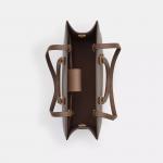 Сумка-тоут Maggie от Coach Outlet, цвет gold/dark stone - фото 2