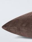 Хлопковая бархатная подушка John Lewis, Cocoa - фото 3
