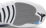 Кроссовки Air Jordan 12 Retro BG University Blue, серый - фото 5