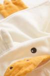 Детское полотенце-пончо H&M Cape Type For Babies, 55X50 см, белый - фото 4