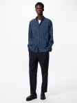 Рубашка Uniqlo Broad Check Button Down, 69 темно-синий - фото 4