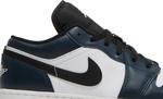 Кроссовки Air Jordan 1 Low GS Armory Navy, синий - фото 2