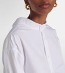 Хлопковая рубашка Chris Couture Fforme, белый - фото 4