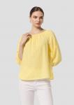 Блуза comma casual identity Blouse, желтый - фото 2