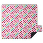 Одеяло для пикника wometo, 200x200 см, розовый - фото 2