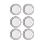 Десертные тарелки doppio набор 6 шт. Ritzenhoff, серый - фото