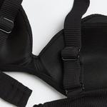 Лиф H&M Padded Bikini Top, черный - фото 7