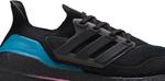 Кроссовки Adidas UltraBoost 21 'Black Active Teal', черный - фото 3
