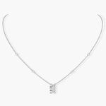 Колье Messika Move Romane Pendant, белое золото/бриллианты - фото