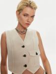 Жилет стандартного кроя Miss Sixty, экрю - фото 4