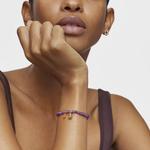 Браслет Tous Bold Bear Elastic, позолоченное серебро/аметист/сердолик - фото 3