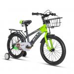 Велосипед детский MAX BIKE Bambi 16", зеленый/серый - фото 2