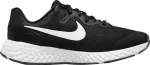 Кроссовки Nike Revolution 6 4E Wide GS 'Black White', черный - фото