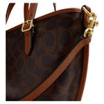 COACH Сумка-шопер из лакированного холста - фото 5