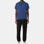 Футболка Compass Printed Crewneck STONE ISLAND, синий - фото 4