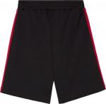 Шорты Palm Angels Exodus Track Short 'Black/White', черный - фото 3